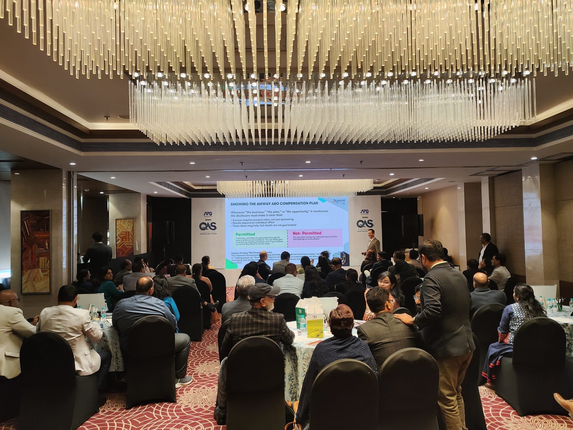 Amway Partnering for Growth: Face to Face 2024 ballroom