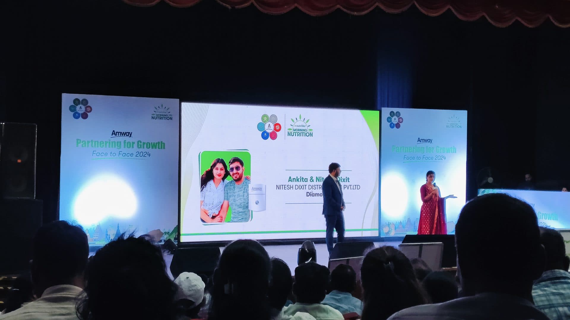 Amway Partnering for Growth: Face to Face 2024 Diamond distributor recognition segment