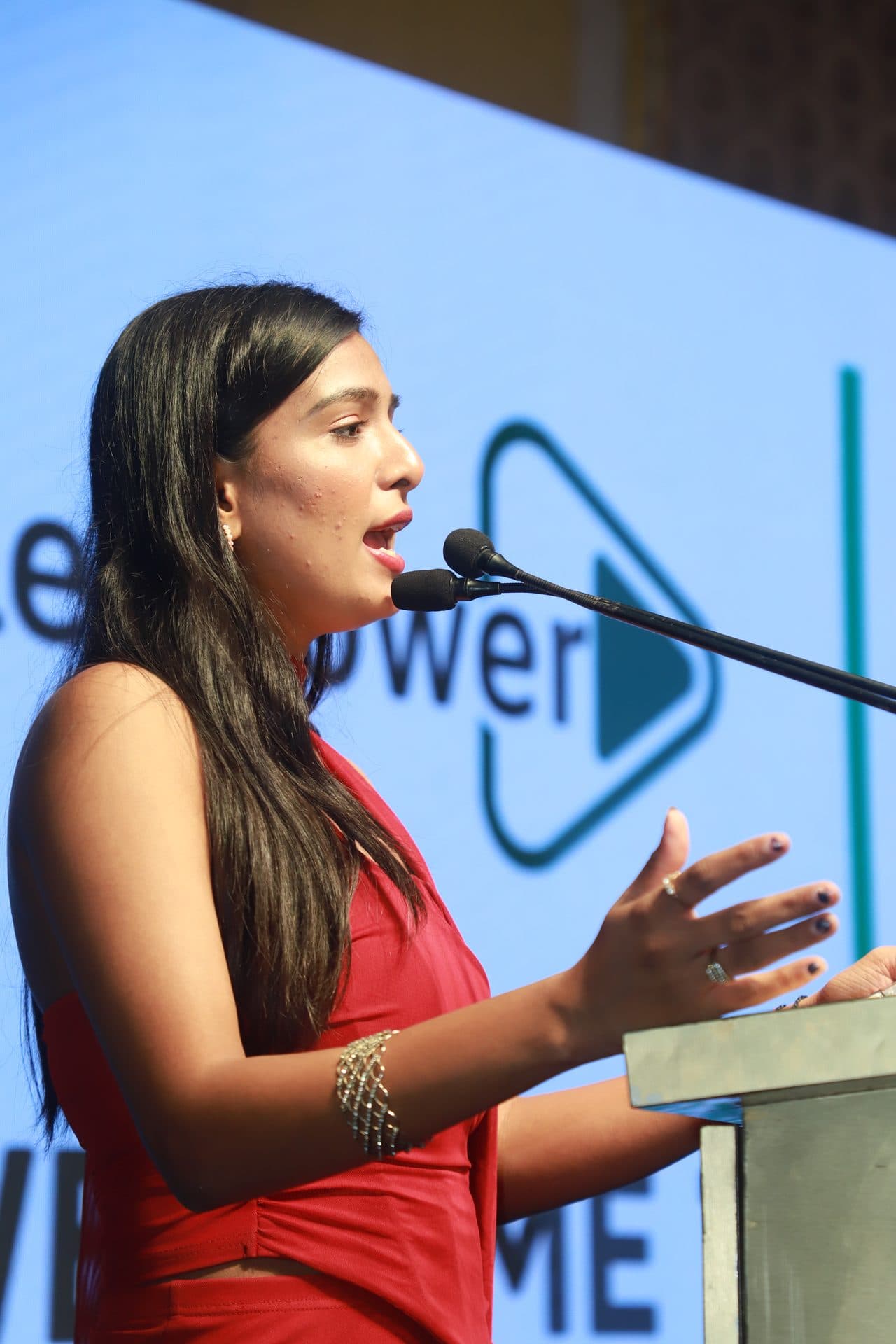 Electrower Channel Partner Meet 2026 host close-up